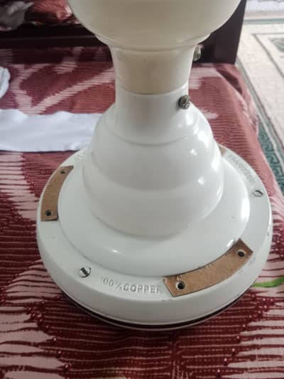Indus Electric Fan White Color - Good Condition