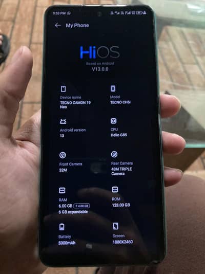 Tecno CAMON 19 Neo