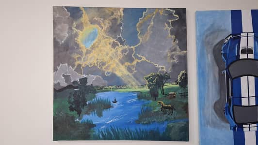 Handmade Aryclic Painting.