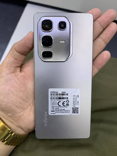 Infinix Note 50 Pro Official Pta Approved 256 Gb complete Box
