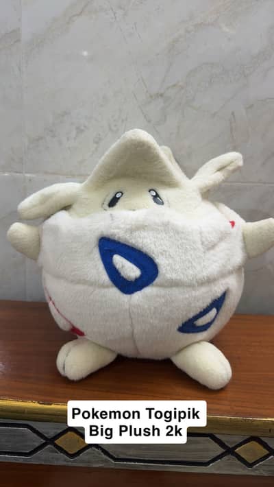 Pokemon plushes and figures