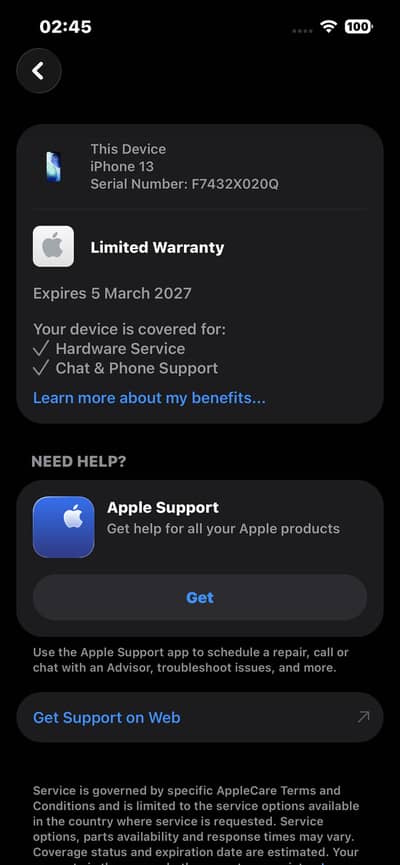 Apple iPhone 13 JV 128gb