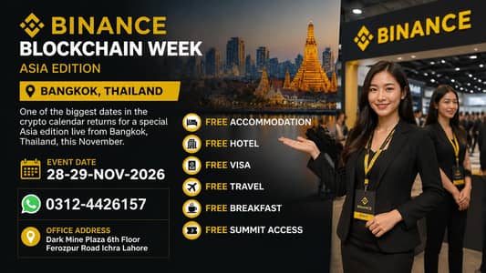 Binance Blockchain Week Asia Edition – Bangkok Thailand