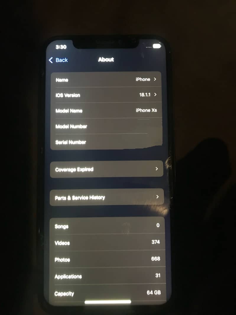 Apple iPhone XS 3