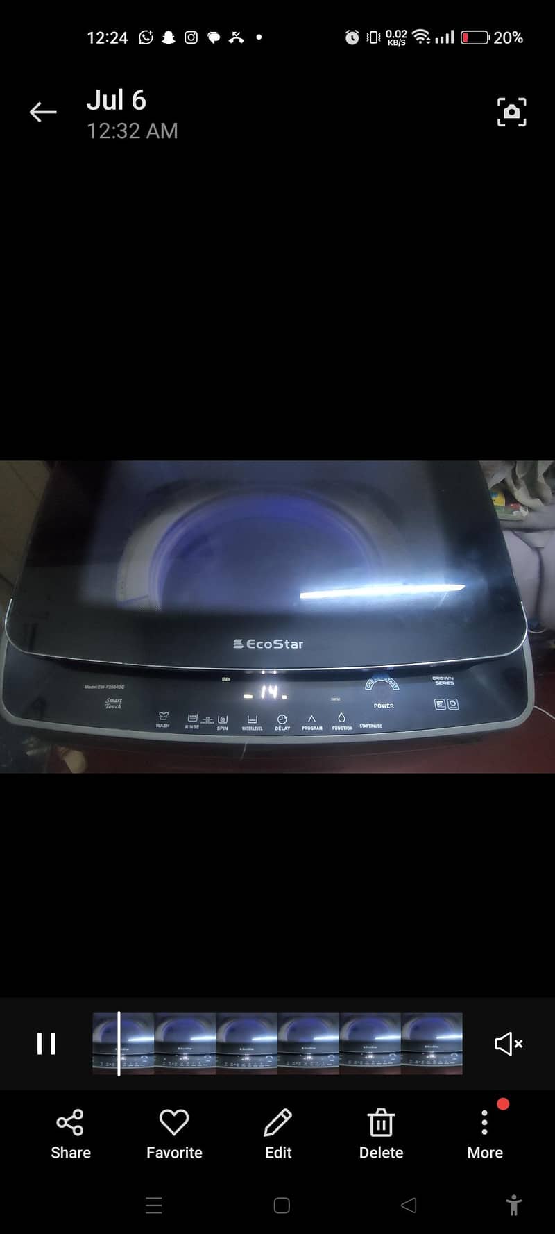 Ecostar (Fully Automatic)  Washing Machine 1