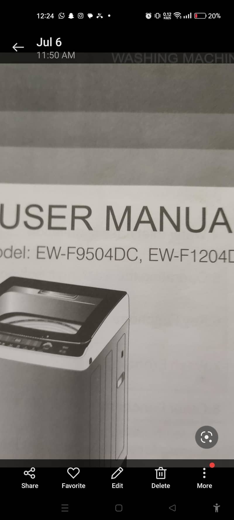 Ecostar (Fully Automatic)  Washing Machine 5