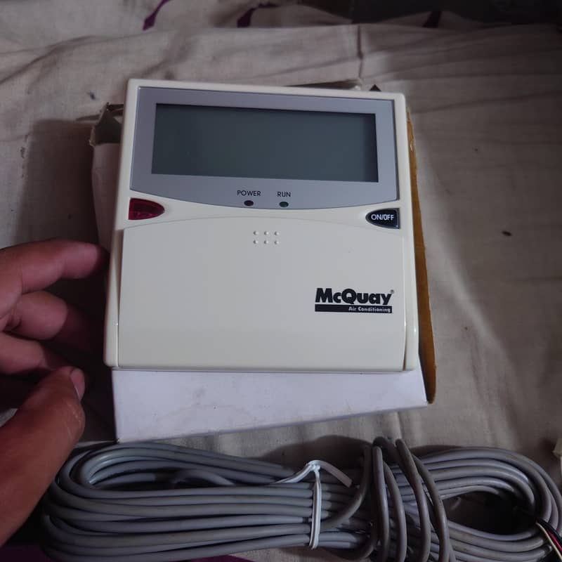 McQuay Package unit Wire Remote 2