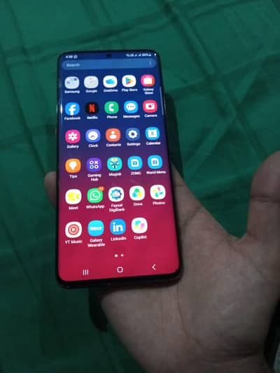 Samsung S20 Plus 12GB Ram 256GB Memory Sanpdrogon Processor