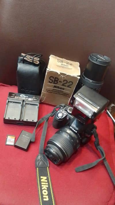 Nikon D3100 Video Option with 18-55mm lens. Fresh Condition