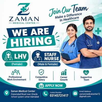 LHV, Nurse Male & Female