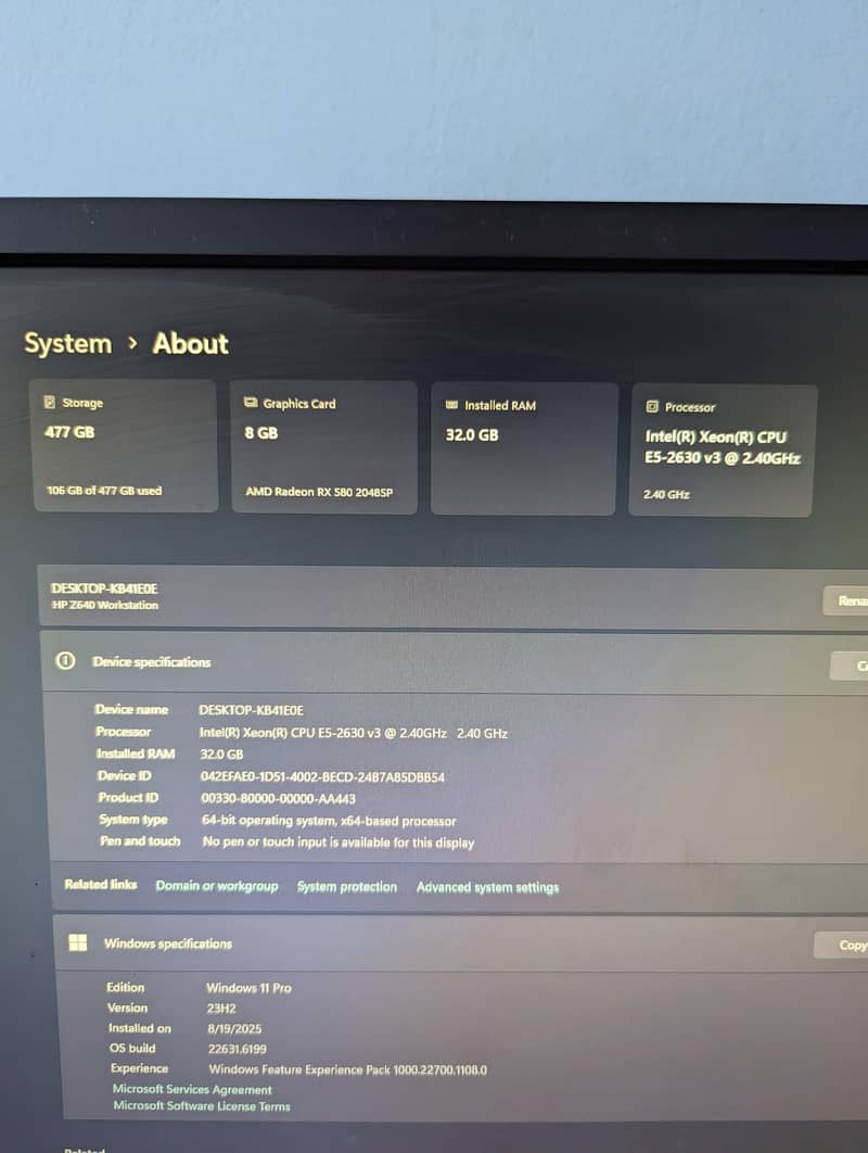 hp z640 computer 2