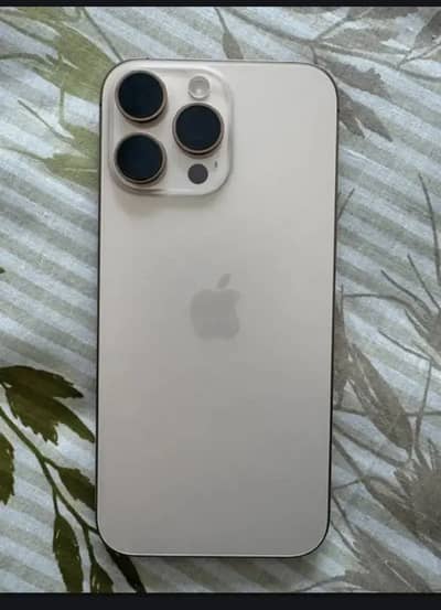 Apple iPhone 16 Pro Max jv desert cooler 256 gb heath 100