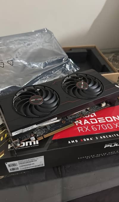 New condition Sapphire Pulse Rx 6700 XT GPU for sale