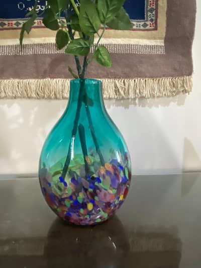 beautiful imported vase for sale, Blue hala pottery jar