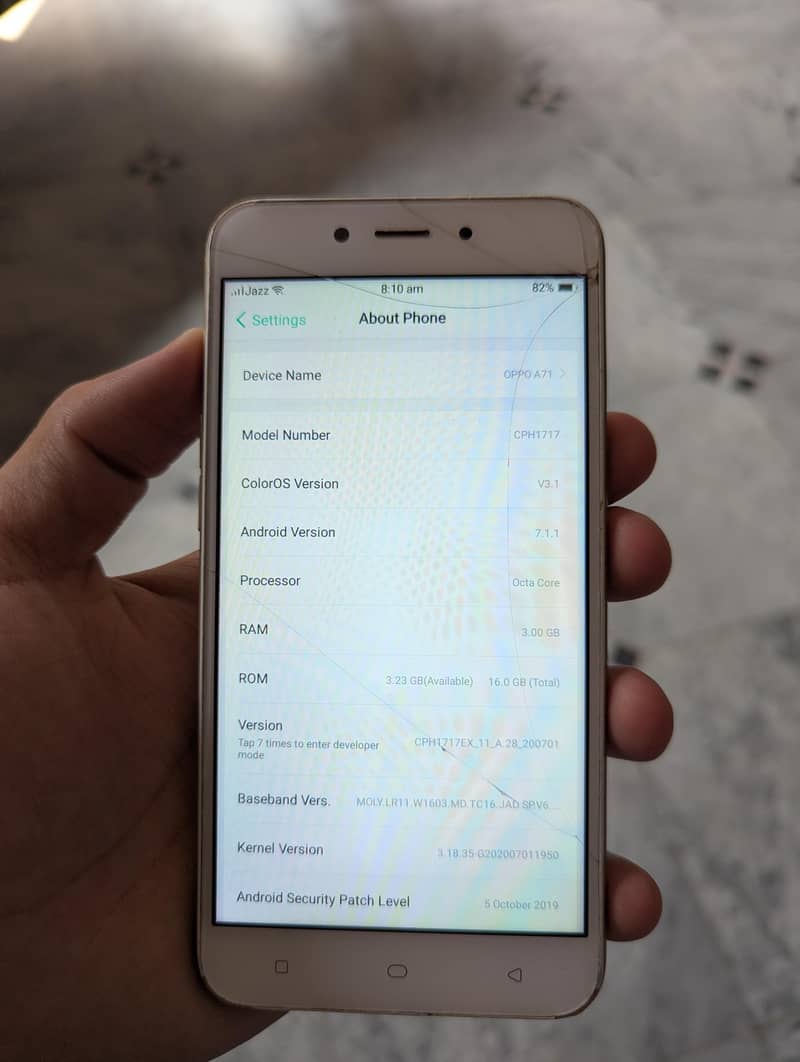 OPPO A71 3