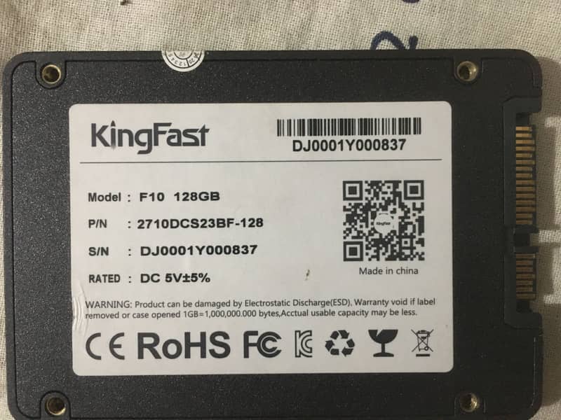 New SSD 1