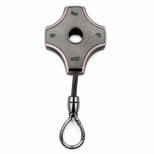 Dongfeng Vigo And DongFeng 007 TPU Car Key Cover with Metal Keychain | Premium Full Protection Key Case