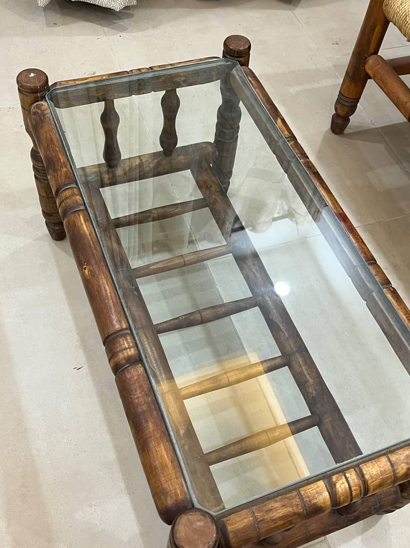 Sindhi sofa set with table 0