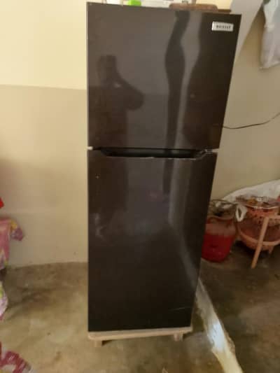 orient black galss 2 door fridge zabardast cooling clean working