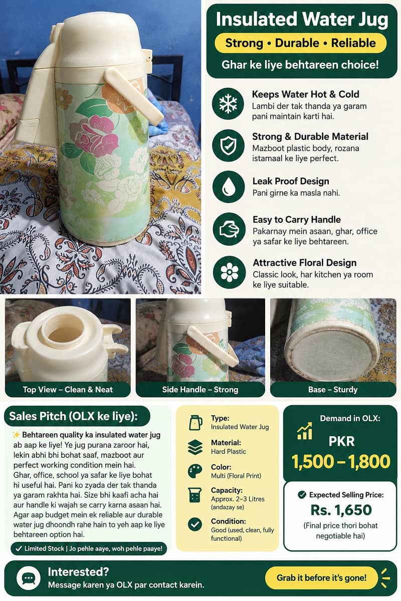 Tharmos -  Insulated jug 2
