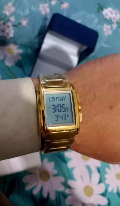 Al Fajar watch original 100% original | Azan watch for men and women