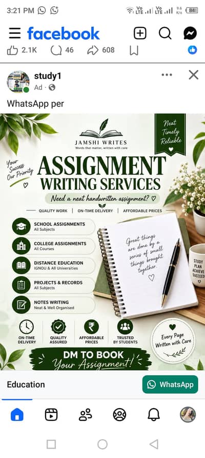 assignment writing