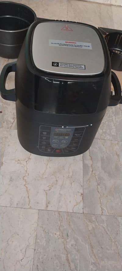 Ambiano Professional 2-in-1 AIR FRYER & PRESSURE COOKER