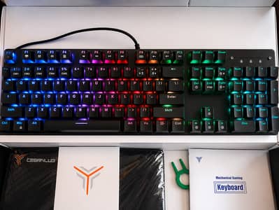 Teamwolf Mechanical Gaming Keyboard + Mouse Combo – Red Switch