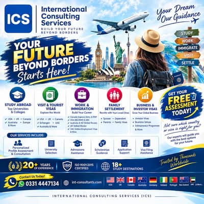 Study Abroad, Work & Immigration | Free Assessment | ICS