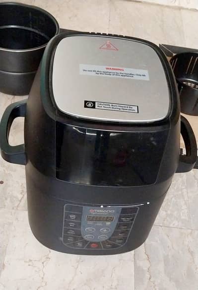 Ambiano Professional 2-in-1 AIR FRYER & PRESSURE COOKER