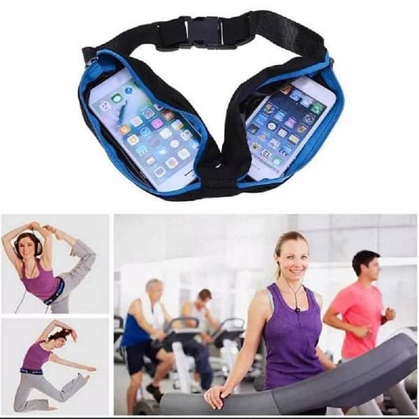 Portable Waterproof Money and Phone Anti-Theft Waist Pack for Jogging