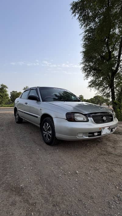 Suzuki Baleno 2004 total janian brend new car chill a/c anteiq car