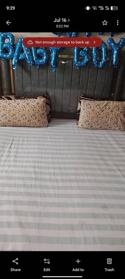 bed. . . . .