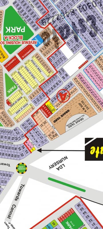 Pia Housing Society Lhr 6 Marla Commercial Plot For Sale