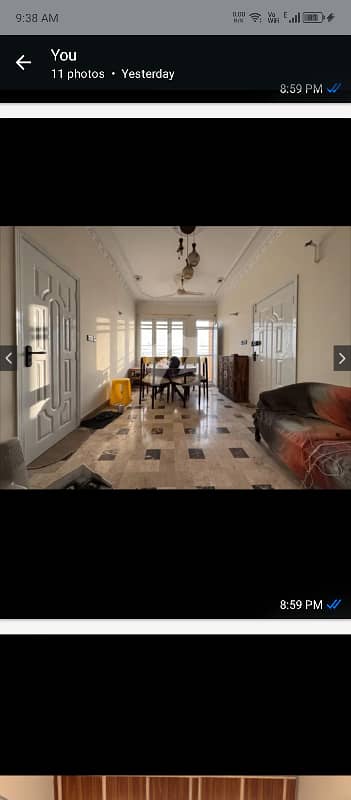 2 Bed Lounge flat 900 sqrfet 2nd floor in DHA phase 2 A market near E ton restaurant ShahBaz BaLoch 03225996882.