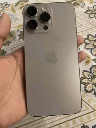 Apple iPhone 15 Pro Max 256gb duel sim pta approved 10/10 with box