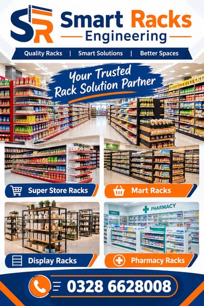 Racks / Grocery Store Racks / Mini Mart Shelves & Cash Counters Sale