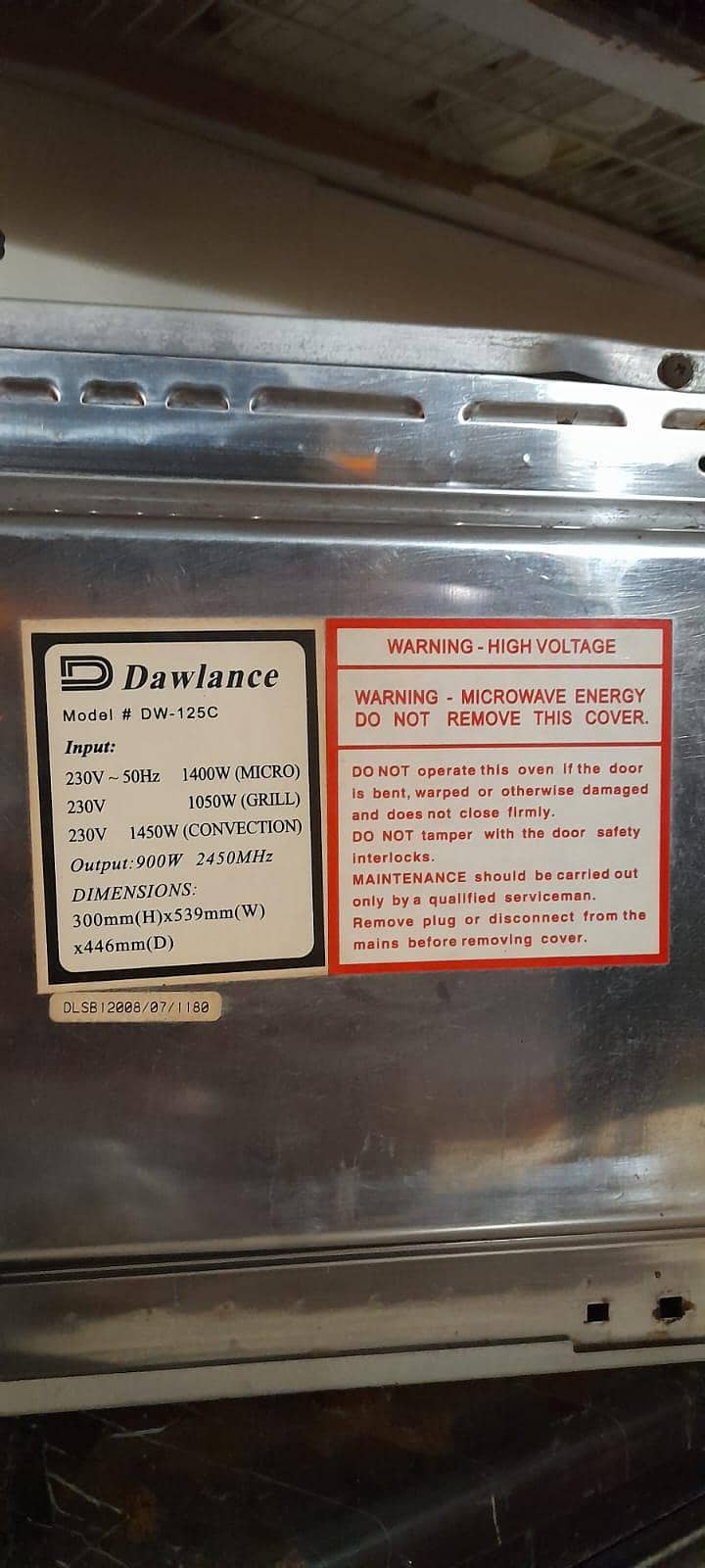 Dawlance Microwave 7
