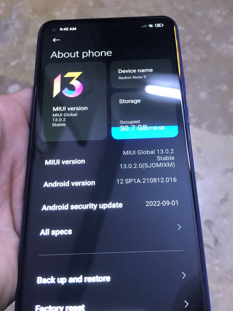 Xiaomi Redmi Note 9 3
