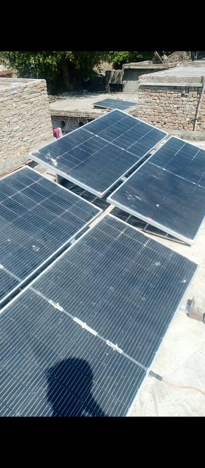 solar penal 290 3 300 1penal total 4 panel 2 stand bi ha