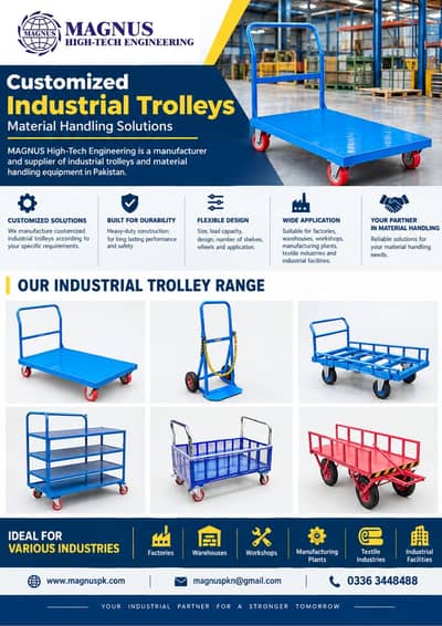 Industrial Trolleys I Hand Truck I Drum Trolley I Platform Trolley