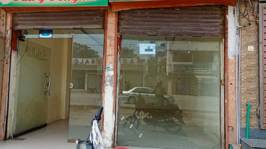 Shop For Rent in johar town On main hot rushi location khokhar chok Best for Brand pharmacy and juice and ice cream se this is very hot location Offer for A client