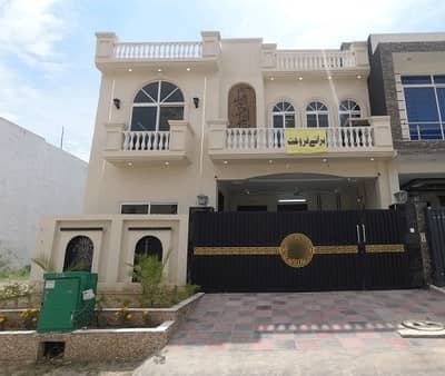 8 Marla Brand New Double Unit Designer House Available For Sale In Faisal Town F-18 Islamabad.