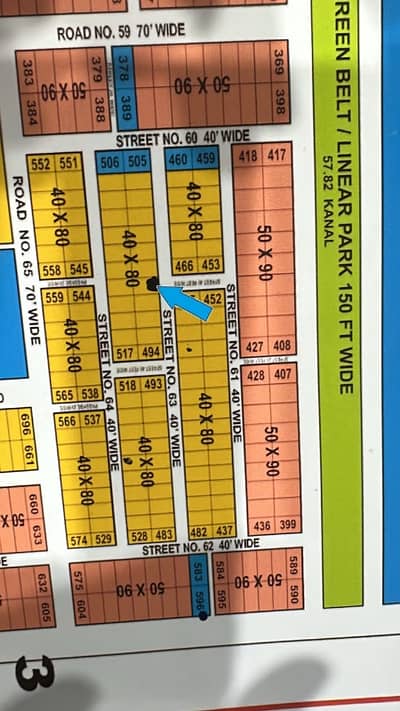 Canal 20 MARLA Plot Available For Sale F-14/2