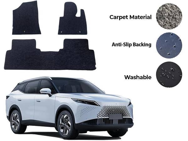 Omoda C7 Genuine Fitting Carpet Floor Mat 3PCS - Model 2026