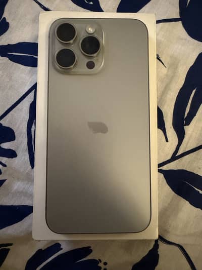 iPhone 15 Pro Max 256gb jv Non PTA
