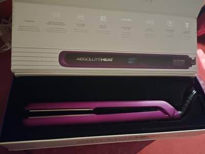 imported absolute heat elite pro professional hair straightener 4 sale
