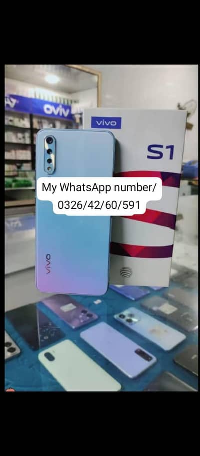 Vivo S1 4 128 GB complete box for sale