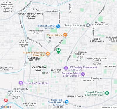 1 KANAL PLOT FOR SALE IN VALENCIA TOWN LAHORE