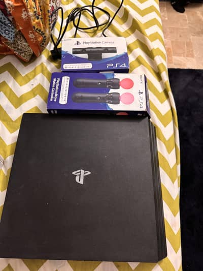 PLAYSTATION 4 PRO 1TB WITH VR AND MOTION SENSOR